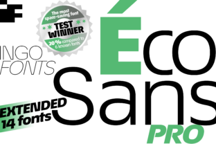 Éco Sans Pro Extended: A Bold Typeface for Branding